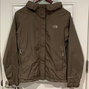 North Face Espresso Windbreaker Jacket